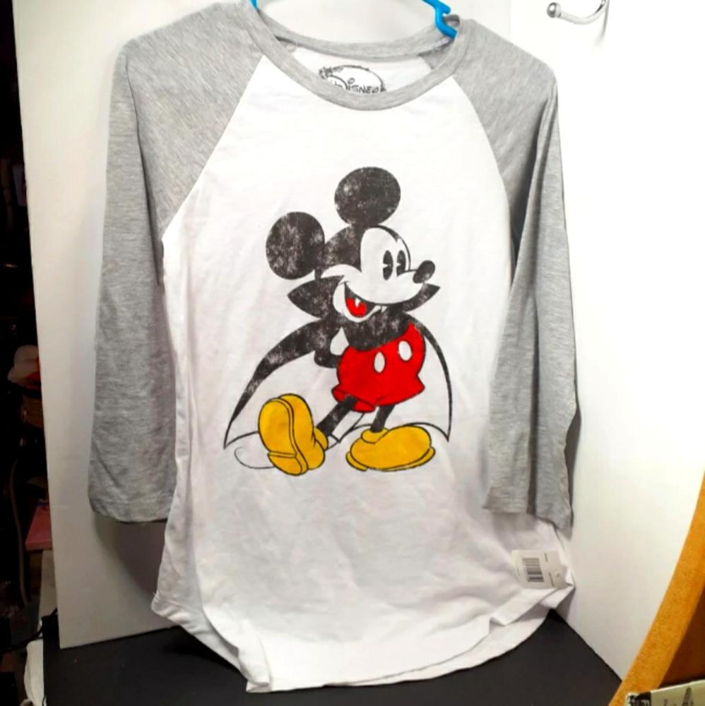 Small Disney Shirt Quarter Sleeve